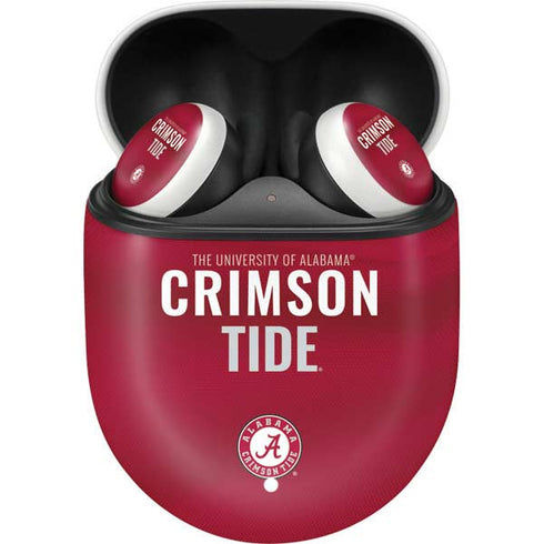 University of Alabama Crimson Pride Google Pixel Buds Skin